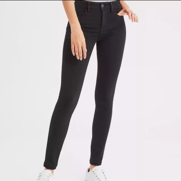 American Eagle | Ne(x)t Level Jegging | Black | 4 Regular - Picture 6 of 8